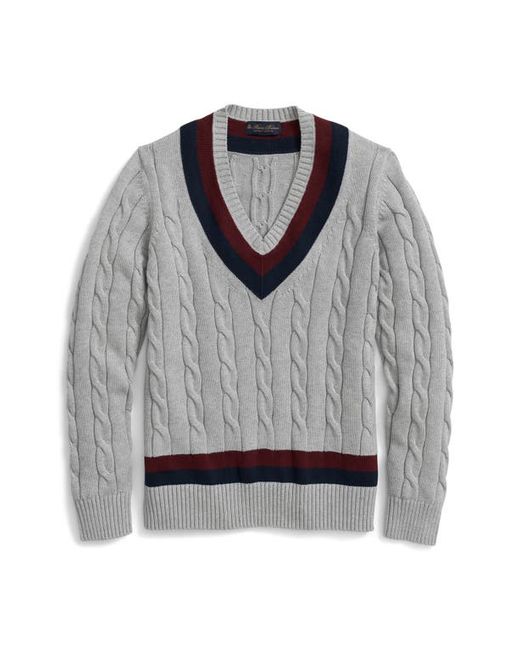 Brooks Brothers Supima Cotton Tennis Sweater