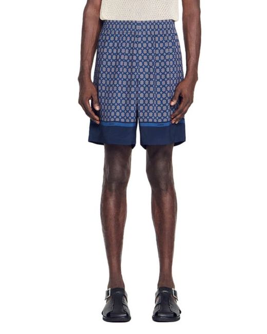 Sandro Fence Bermuda Shorts