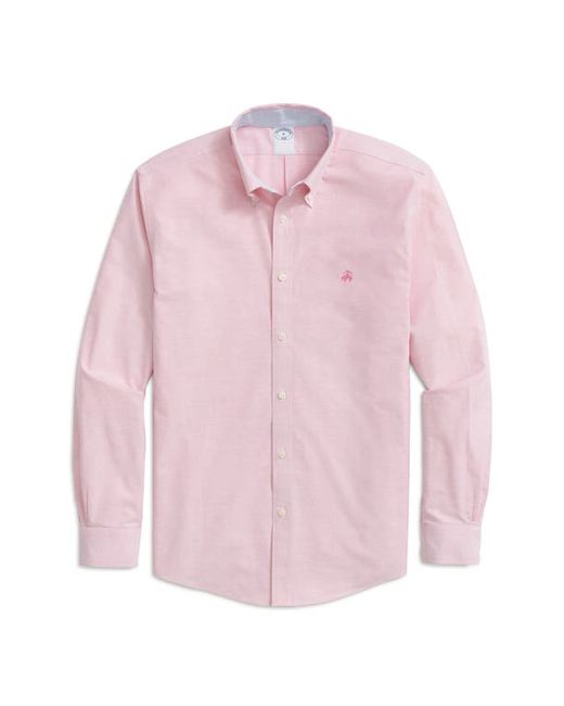 Brooks Brothers Regular Fit Stretch Button-Down Oxford Shirt