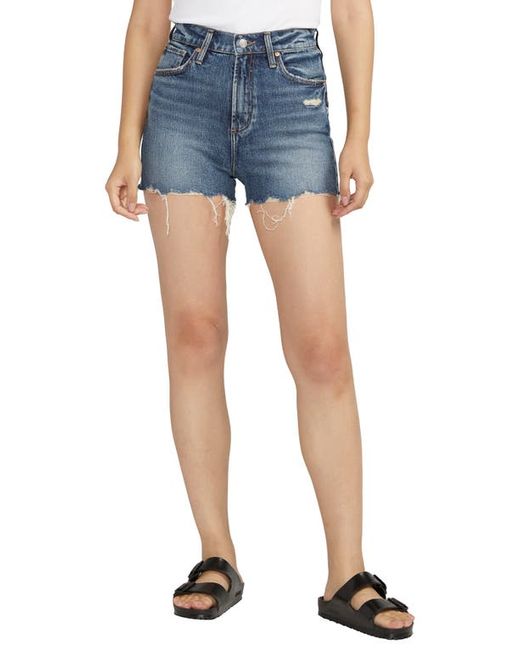 Silver Jeans Co. Jeans Co. Highly Desirable High Waist Cutoff Denim Shorts