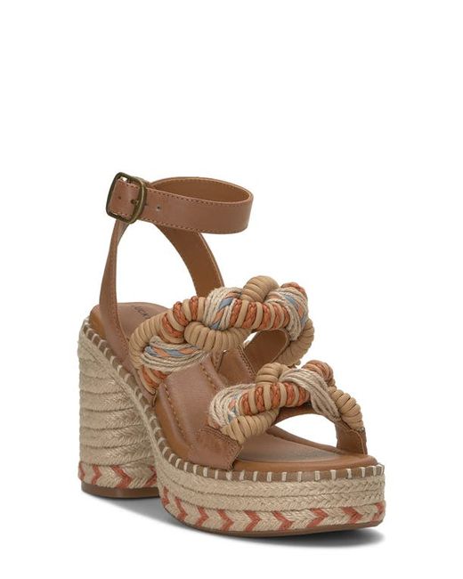 Lucky Brand Jewelly Ankle Strap Espadrille Platform Sandal