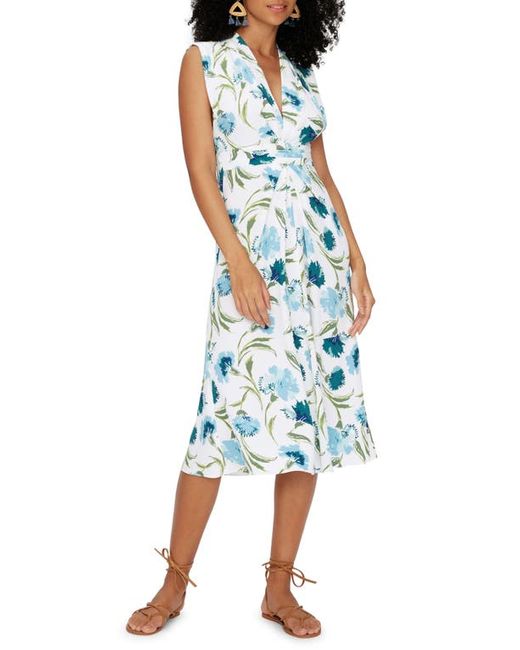 Diane von Furstenberg Livia Floral Sleeveless Dress