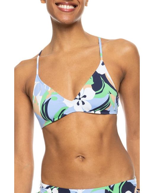 Roxy Beach Classic Strappy Triangle Bikini Top