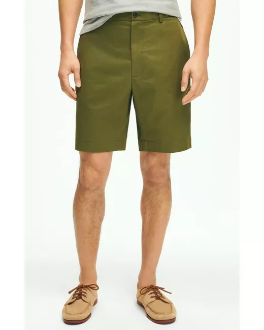 Brooks Brothers Flat Front Stretch Chino Shorts