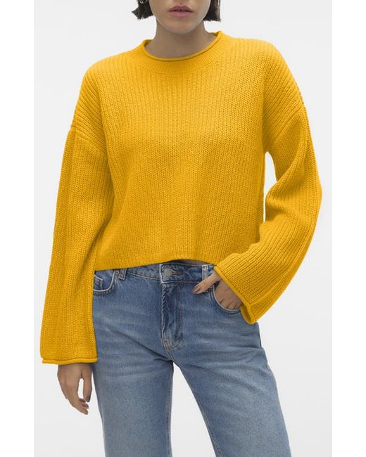 Vero Moda Sayla Rib Crop Sweater