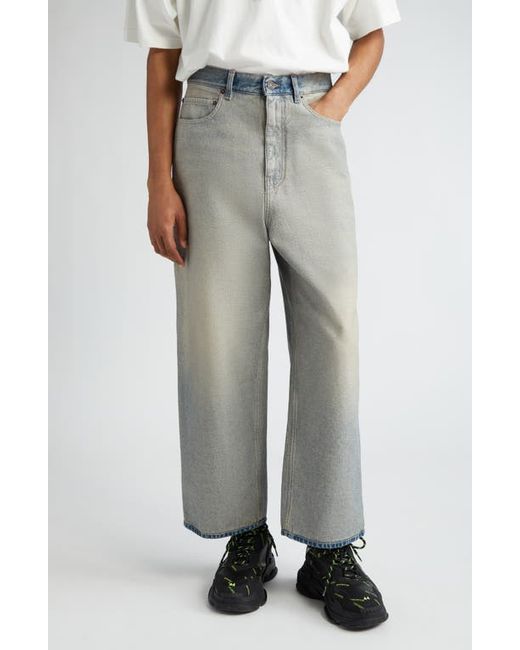 Balenciaga Inside Out Nonstretch Denim Baggy Jeans