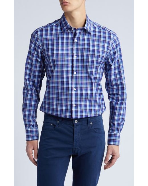 Scott Barber Plaid Button-Up Shirt