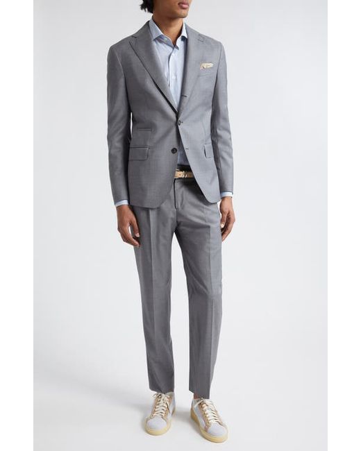 Eleventy Single Breasted Wool Suit