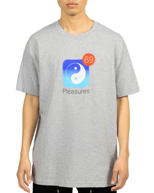 Pleasures Notify Cotton Graphic Sweatshirt