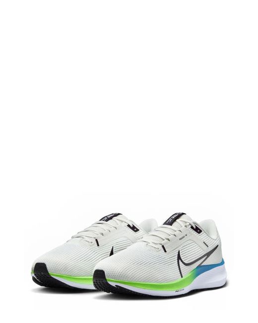 Nike Air Zoom Pegasus 40 Running Shoe Platinum/Black/White