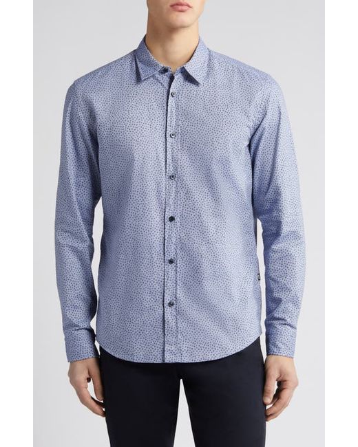 Boss Liam Ditsy Print Button-Up Shirt