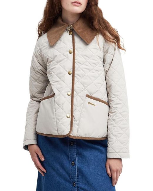 Barbour Gosford Quilted Jacket Ivory/French Oak