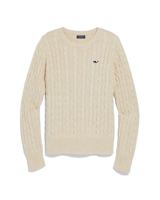 Vineyard Vines Cable Stitch Cotton Sweater