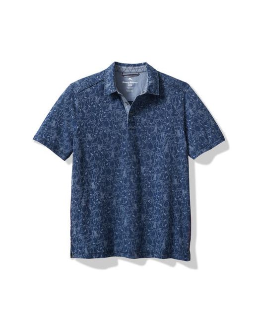 Tommy Bahama Sippin Soiree Short Sleeve Cotton Polo