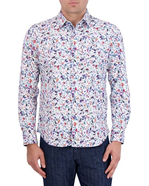 Robert Graham Bavaro Knit Button-Up Shirt
