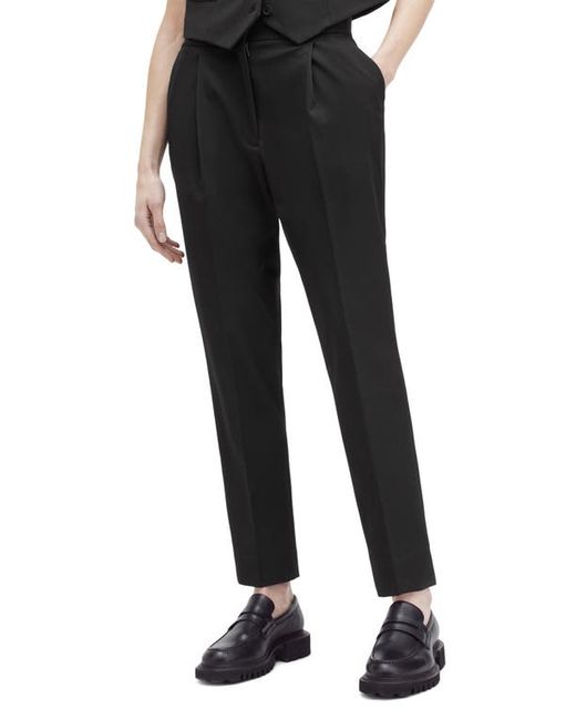 AllSaints Nellie Pleated Tapered Trousers