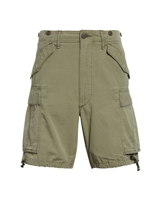 Double RL Cotton Ripstop Cargo Shorts