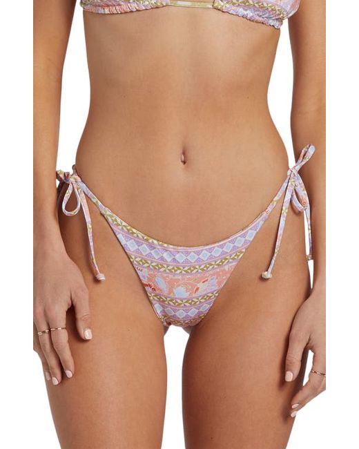 Billabong Feelin Peaceful Maya Reversible Side Tie Bikini Bottoms
