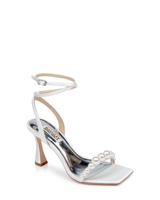 Badgley Mischka Collection Cailey Ankle Strap Metallic Sandal