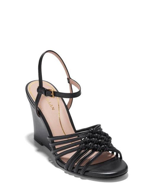 Cole Haan Jitney Knot Ankle Strap Wedge Sandal