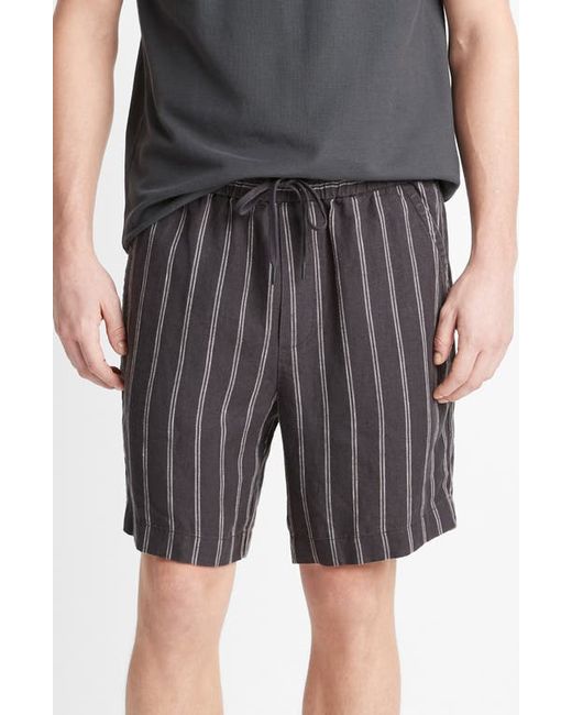 Vince Moonbay Stripe Drawstring Shorts Soft Light