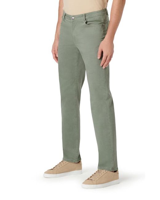 Bugatchi Five-Pocket Straight Leg Pants