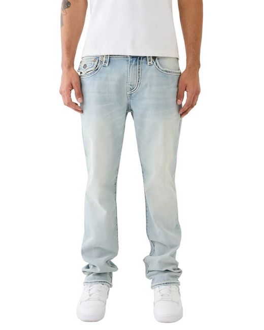 True Religion Brand Jeans Ricky Rope Straight Leg Jeans