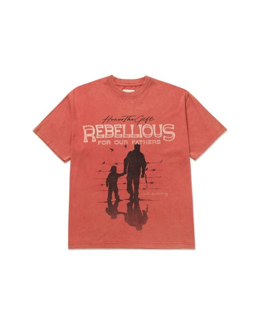 Honor The Gift Rebellious for Our Fathers Graphic T-Shirt