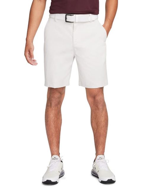 Nike Golf Dri-FIT 8-Inch Water Repellent Chino Golf Shorts Light Bone