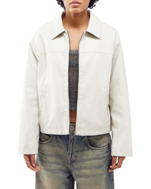 BDG Urban Outfitters Crop Faux Leather Jacket