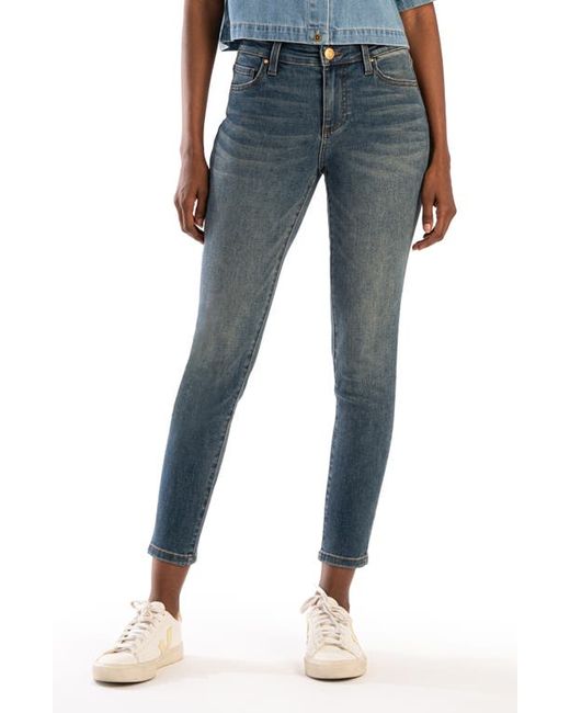 KUT from the Kloth High Waist Ankle Skinny Jeans