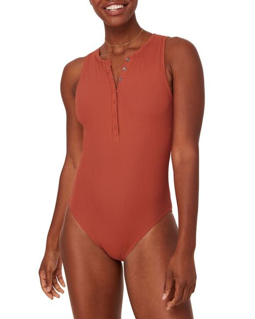 Andie Malibu Ribbed One-Piece Swimsuit