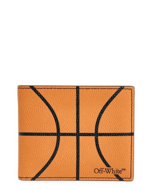 Off-White Basketball Leather Bifold Wallet