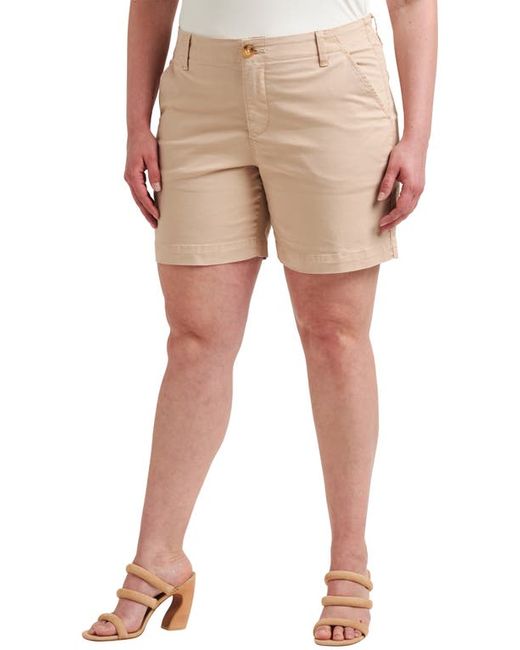 Jag Jeans Stretch Cotton Twill Chino Shorts