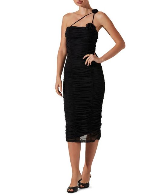 ASTR the Label Corsage Ruched Body-Con Dress