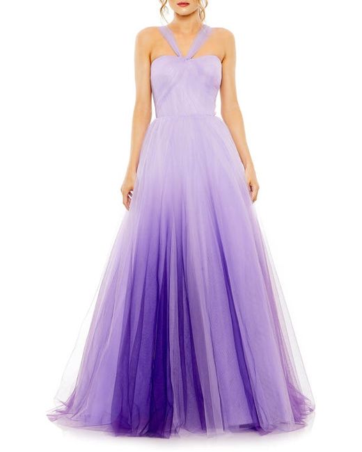Mac Duggal Ombré Tulle Gown