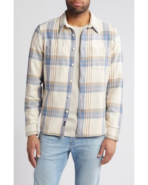 Faherty The Surf Organic Cotton Flannel Button-Up Shirt