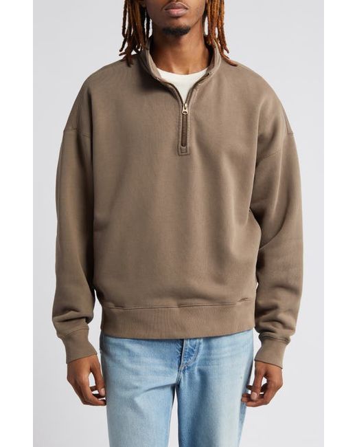 Elwood Oversize Quarter Zip Sweatshirt