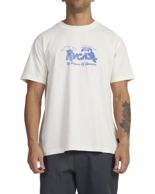 Rvca Tropicana Organic Cotton Graphic T-Shirt