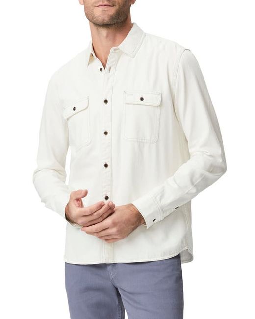 Paige Martin Sueded Twill Button-Up Shirt