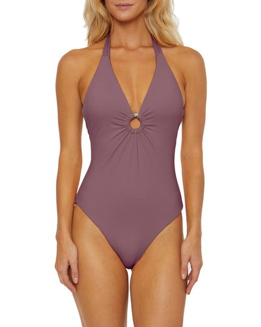 Soluna Shirred Ring One-Piece Swimsuit