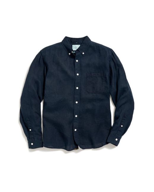 Billy Reid Tuscumbia Standard Fit Linen Button-Down Shirt
