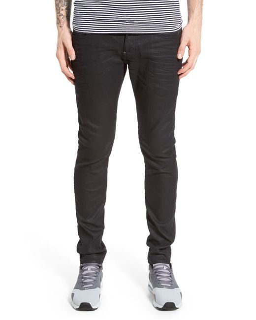 G-Star Revend Skinny Fit Coated Jeans