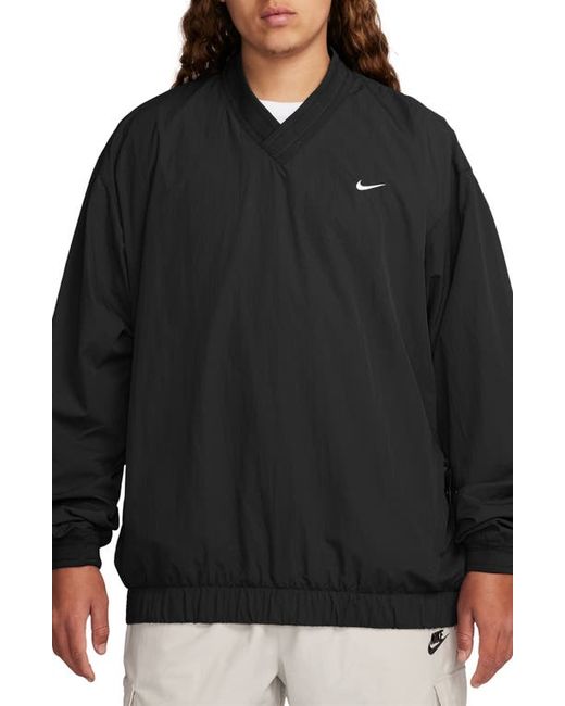 Nike Solo Swoosh Wind Pullover Jacket Black