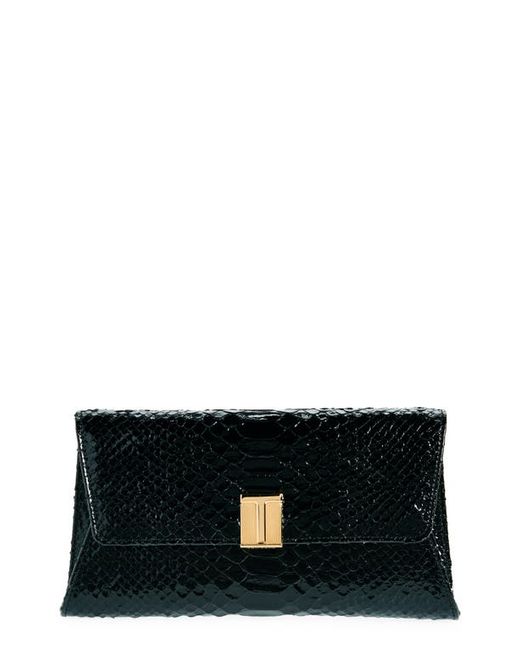 Tom Ford Nobile Python Embossed Leather Clutch
