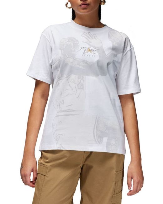 Jordan Essentials Core Embroidered Cotton Graphic T-Shirt