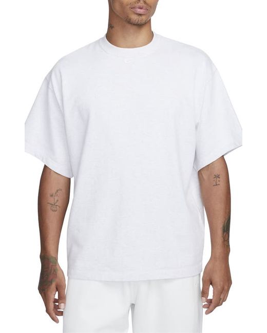 Nike Solo Swoosh Oversize T-Shirt Birch Heather