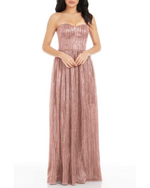 Dress the population Audrina Strapless Gown