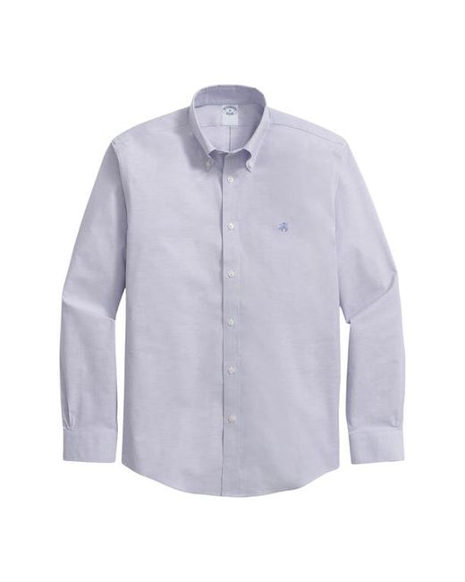 Brooks Brothers Regular Fit Stretch Cotton Button-Down Shirt