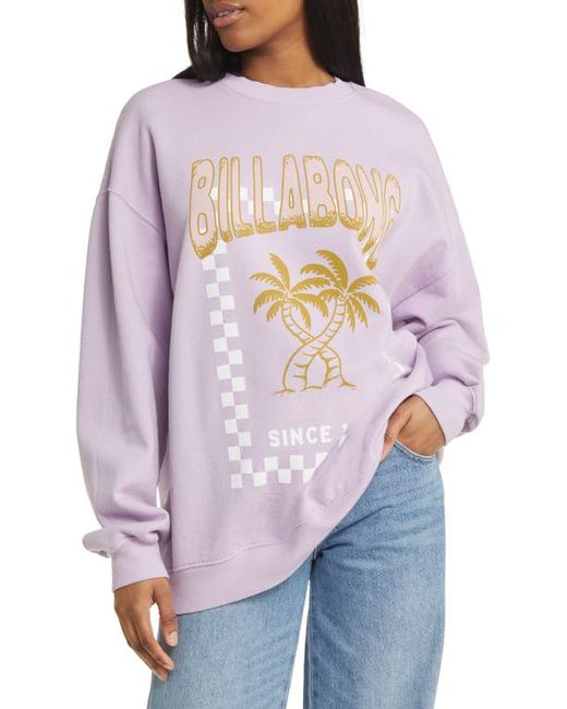 Billabong Ride Cotton Blend Graphic Sweatshirt